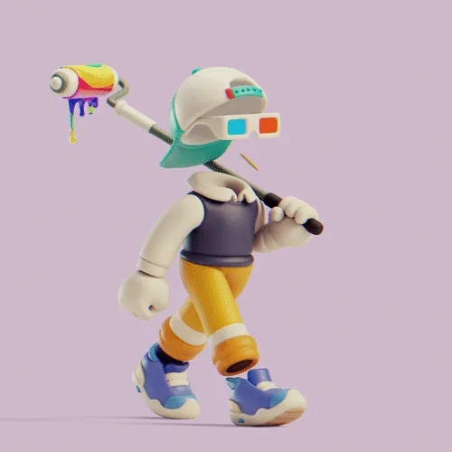 3d Invisible Friends