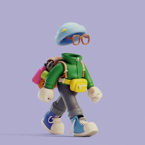 Invisible Friends 3D #2207