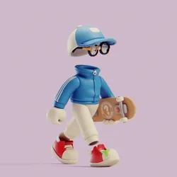 Invisible Friends 3D #3128