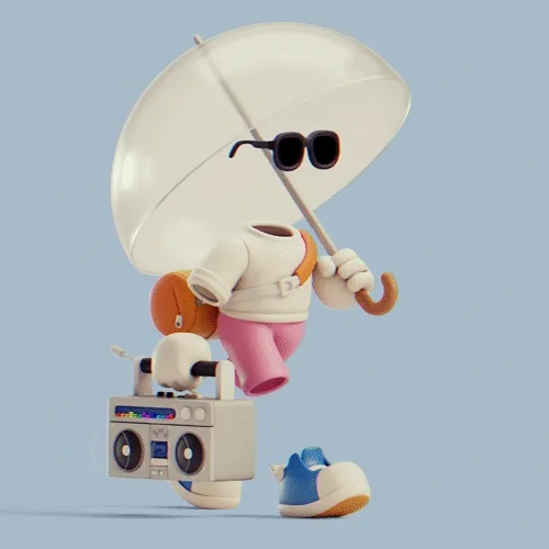 Invisible Friends 3D #2460