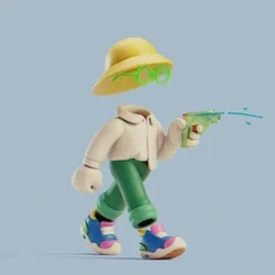 Invisible Friends 3D #1645