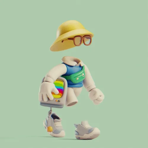 3d Invisible Friends