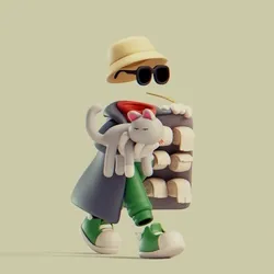 Invisible Friends 3D #516