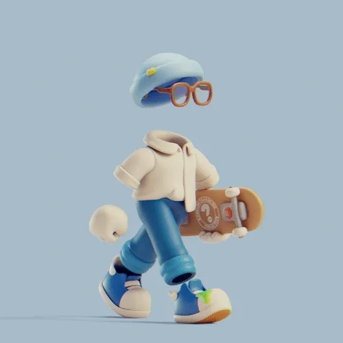 Invisible Friends 3D #4954