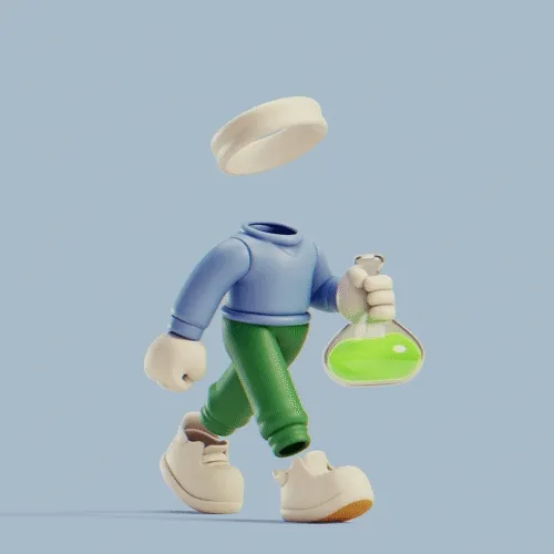 Invisible Friends 3D #2978