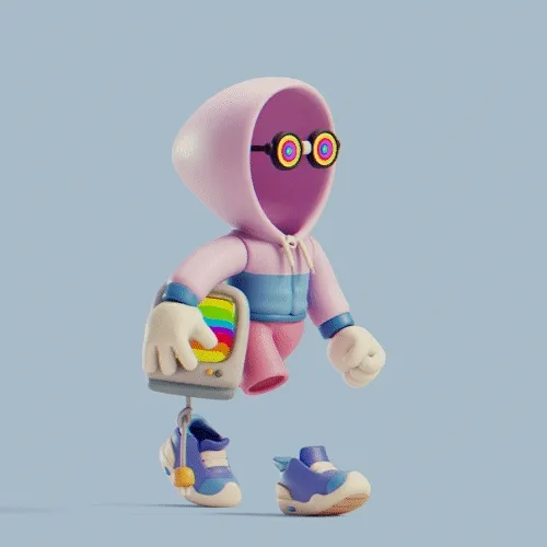 Invisible Friends 3D #1833