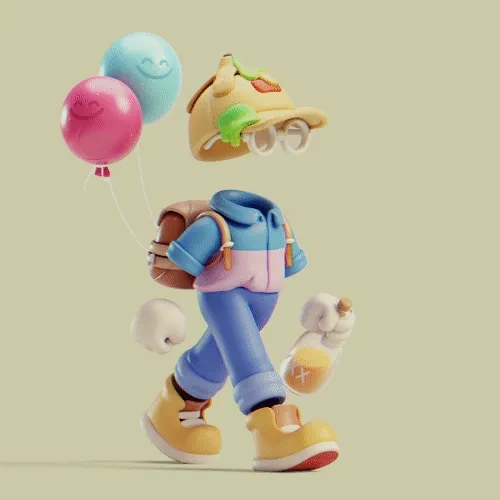 3d Invisible Friends