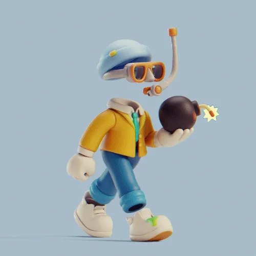 3d Invisible Friends