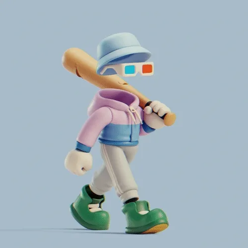 Invisible Friends 3D #4227