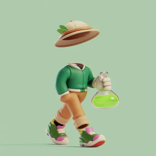 Invisible Friends 3D #1632