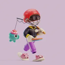 Invisible Friends 3D #436