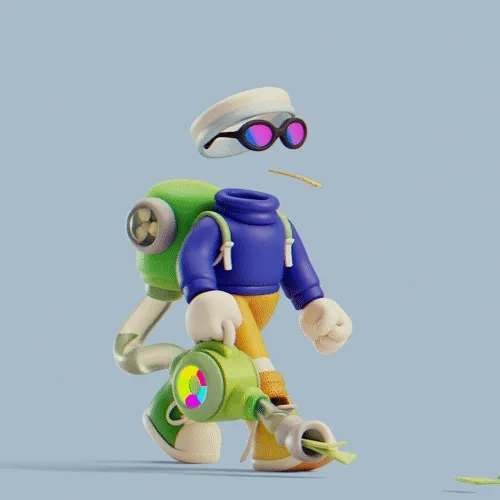 3d Invisible Friends