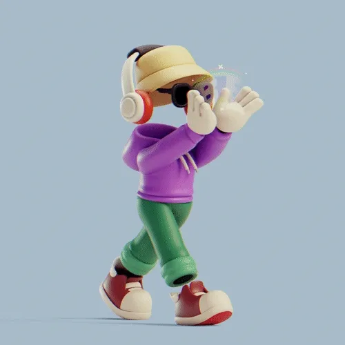 Invisible Friends 3D #2051