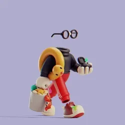 Invisible Friends 3D #863