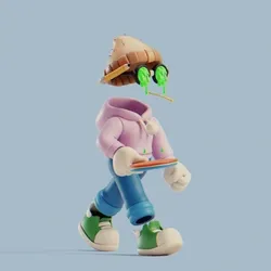 Invisible Friends 3D #723