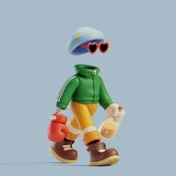 Invisible Friends 3D #431