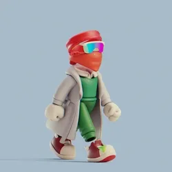 Invisible Friends 3D #1244