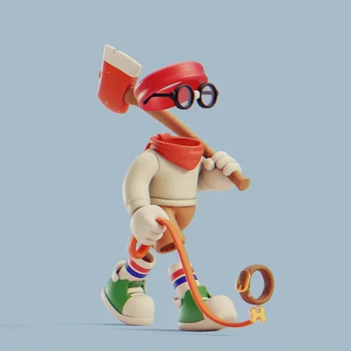 Invisible Friends 3D #2305