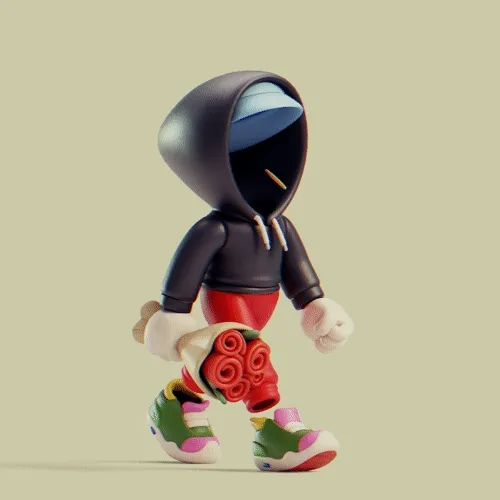 Invisible Friends 3D #1284