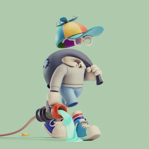 Invisible Friends 3D #110