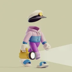 Invisible Friends 3D #3590
