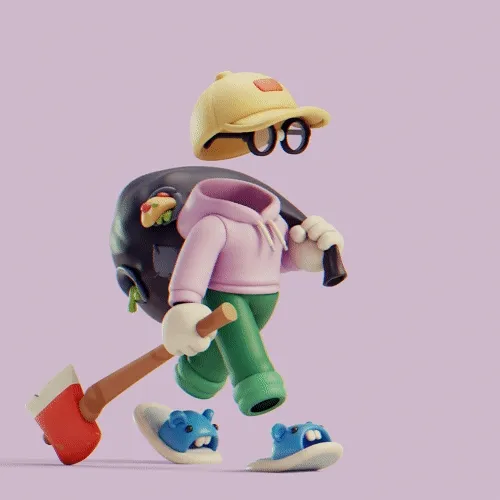 Invisible Friends 3D #1891