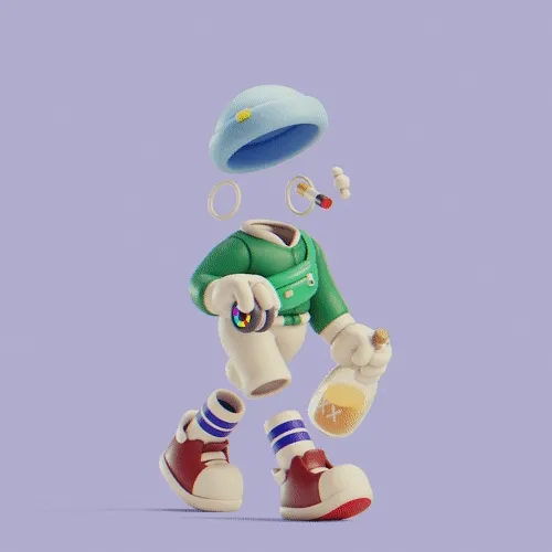 3d Invisible Friends