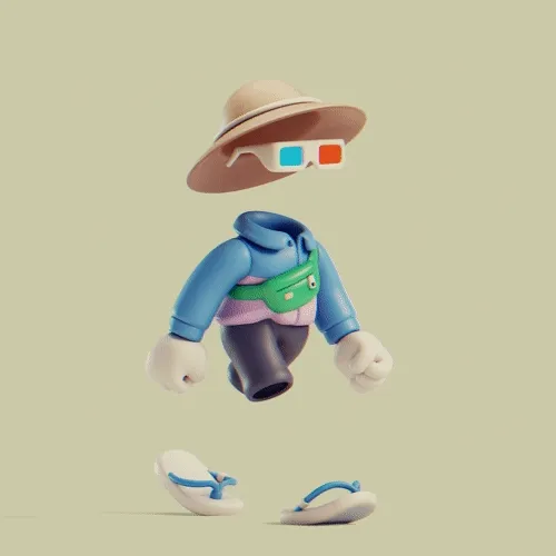 Invisible Friends 3D #2760