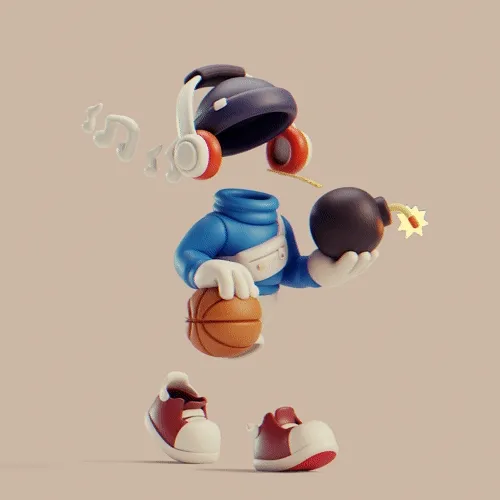 3d Invisible Friends