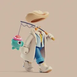 Invisible Friends 3D #4695