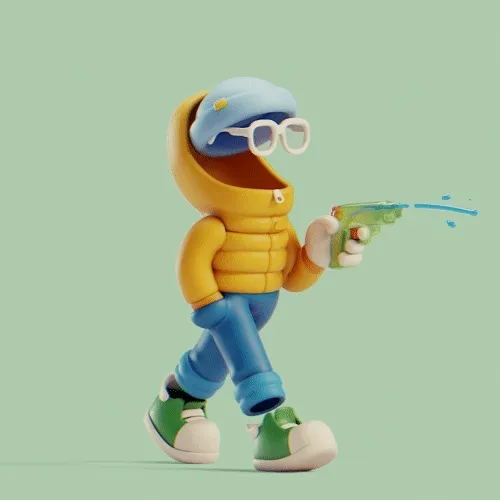 Invisible Friends 3D #4669