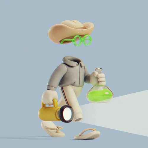 3d Invisible Friends