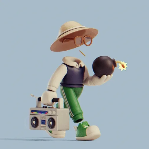 3d Invisible Friends