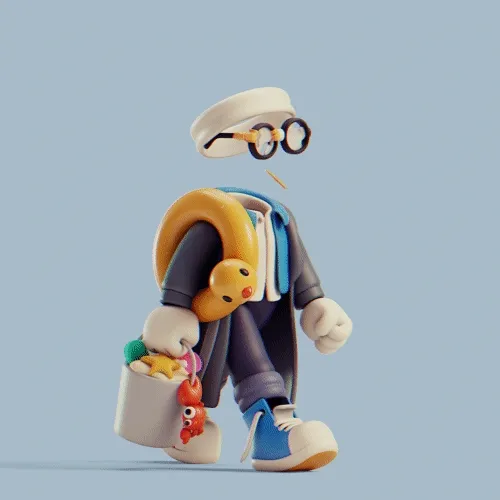 3d Invisible Friends