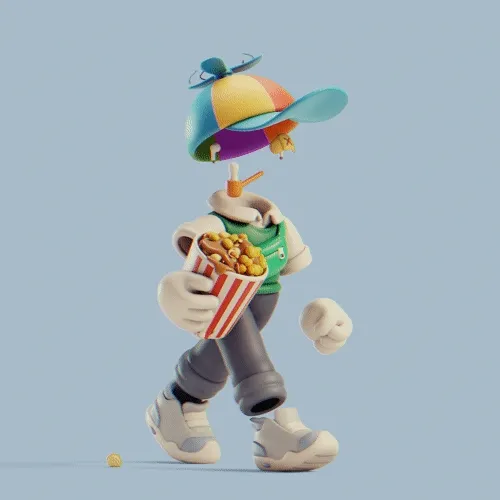 Invisible Friends 3D #3338
