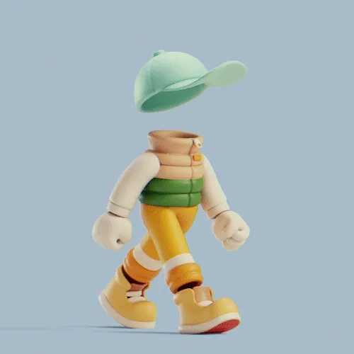 Invisible Friends 3D #3850
