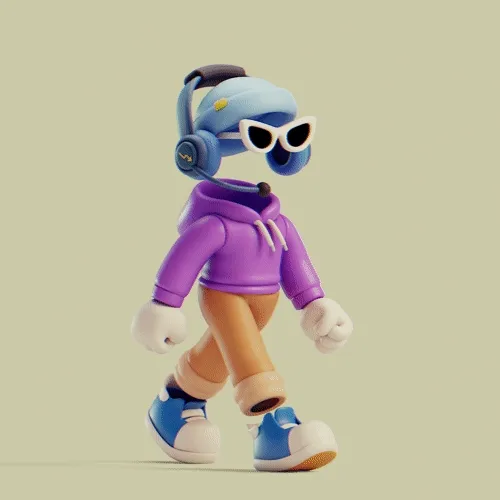 Invisible Friends 3D #799