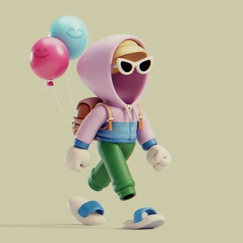 Invisible Friends 3D #459