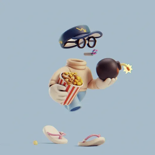 Invisible Friends 3D #2341