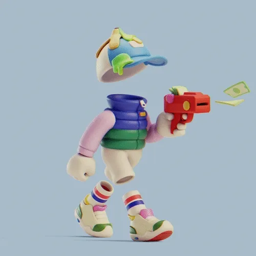 3d Invisible Friends