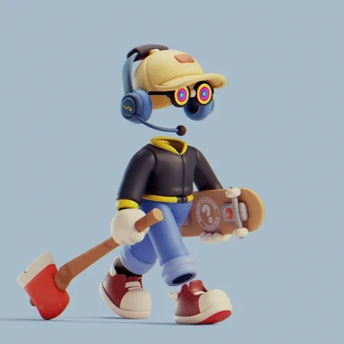Invisible Friends 3D #4303