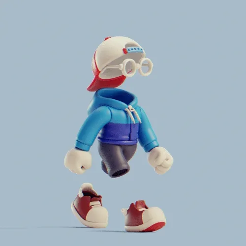 3d Invisible Friends