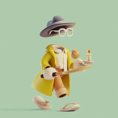 Invisible Friends 3D #3963
