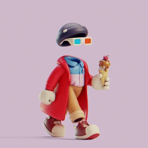 Invisible Friends 3D #5000