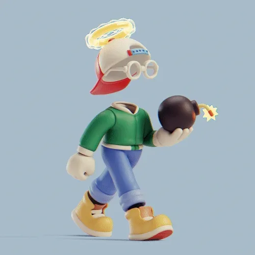 3d Invisible Friends