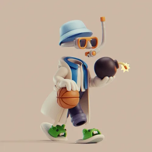 Invisible Friends 3D #903