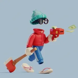 Invisible Friends 3D #3182