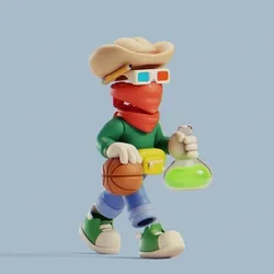 Invisible Friends 3D #1934