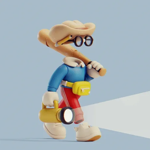 Invisible Friends 3D #1954