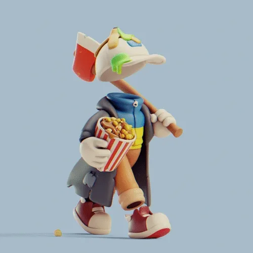Invisible Friends 3D #122